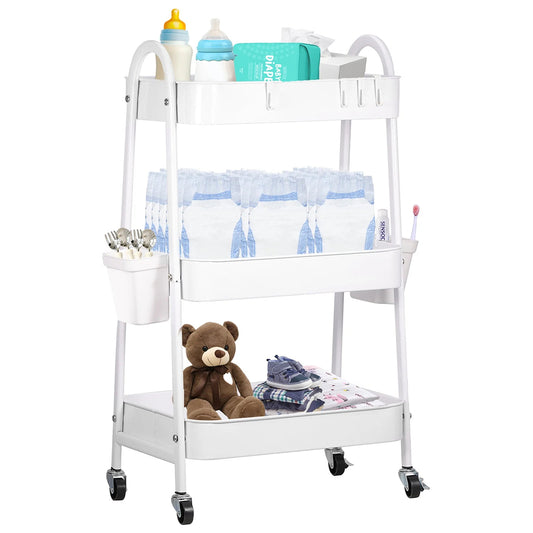 Baby Diaper Nursery Cart Nursery Storage Organizer