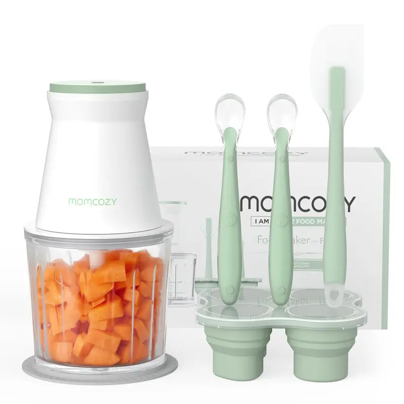 Momcozy Baby Food Maker, 300W Powerful and Efficient Mixing, Makes Mixing Faster and Even, Suitable for Making Baby Food and Smoothies